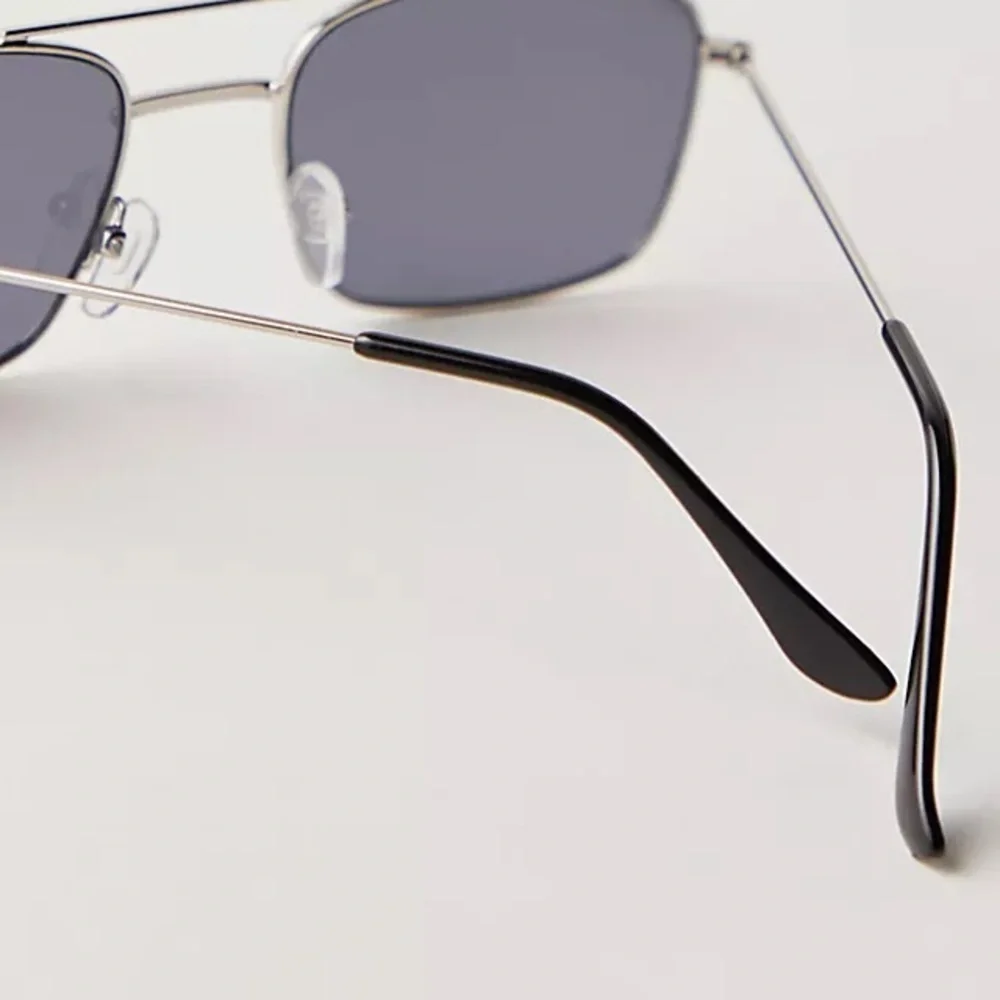 Free People Ryn Stylish Silver Sunglasses